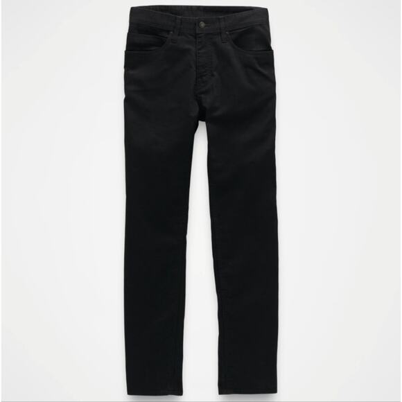 NEW Prana Bridger Slim Tapered Performance Black Jean 36x30 - Picture 4 of 9